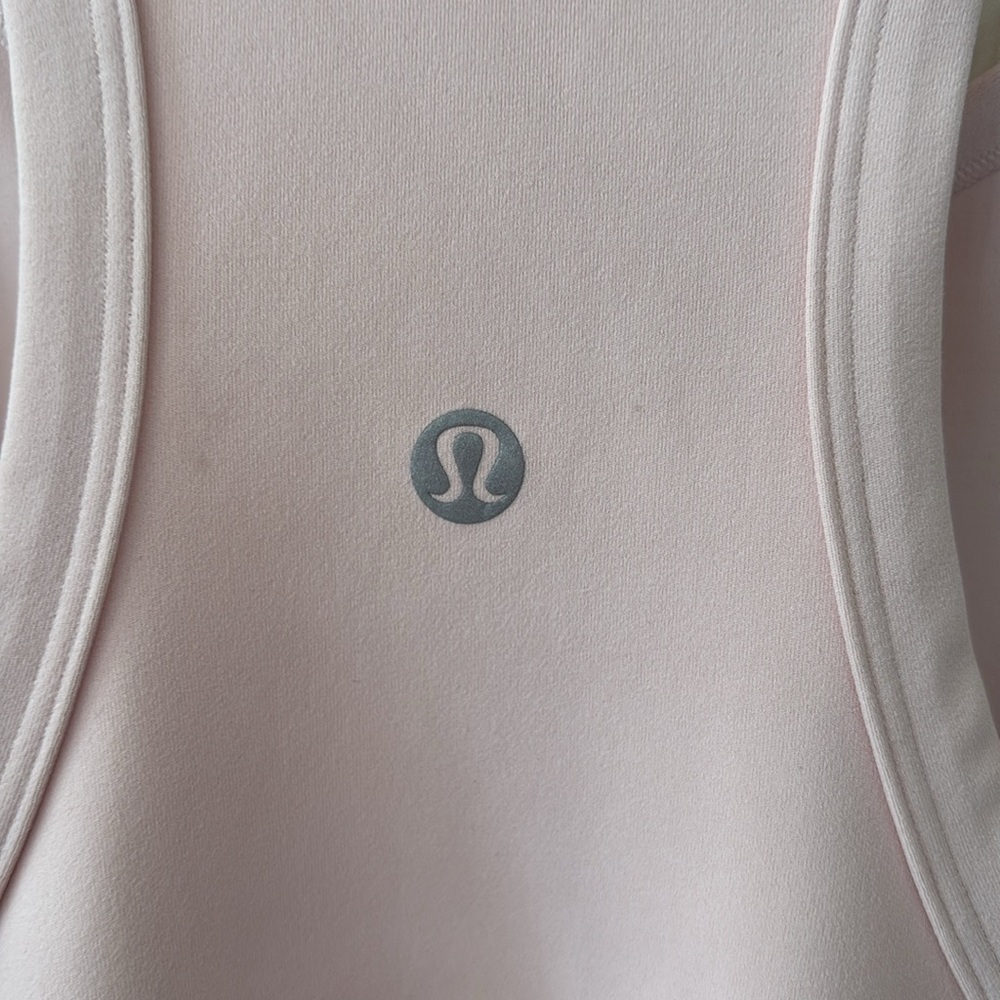 Lululemon Pink Align Waist Length Racer Back Tank Top - Picture 5 of 8